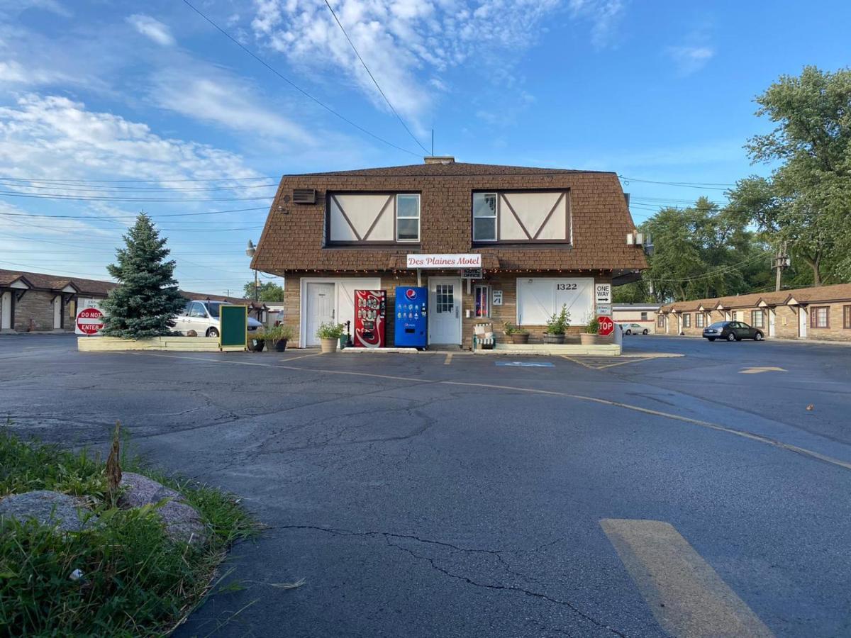 Des Plaines Motel Exterior foto