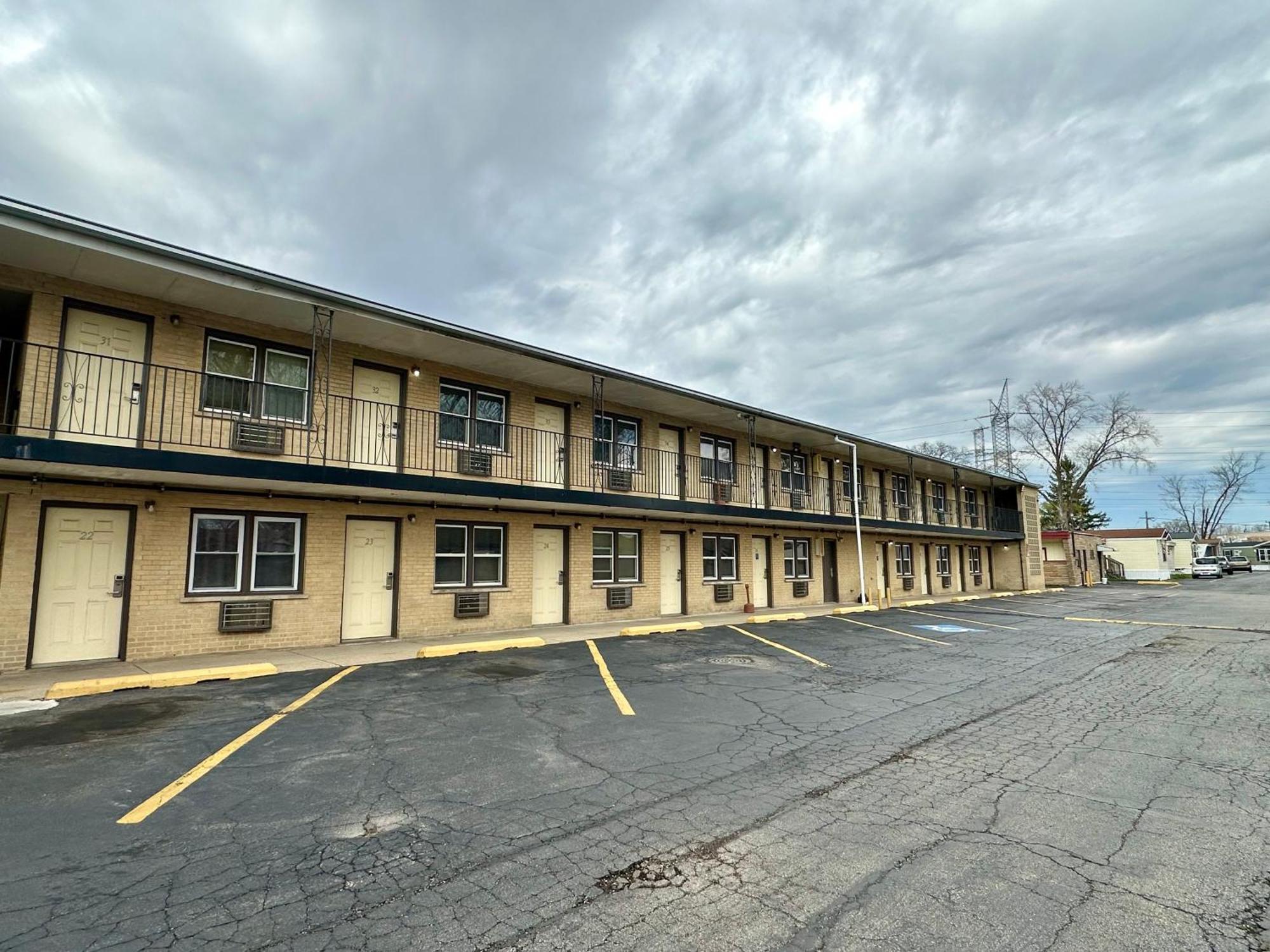 Des Plaines Motel Exterior foto