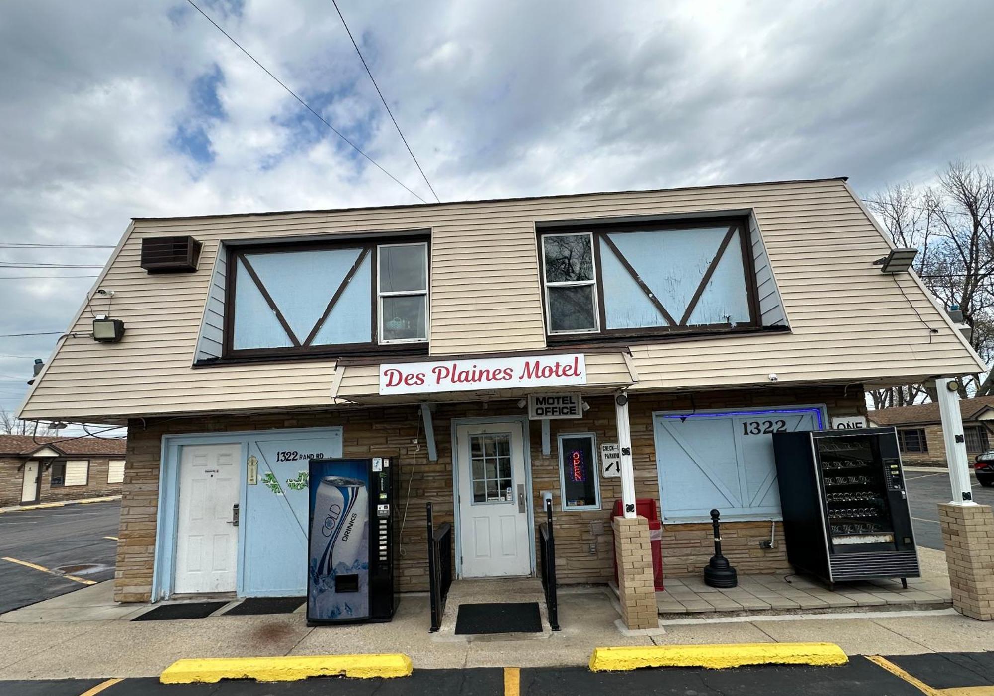 Des Plaines Motel Exterior foto